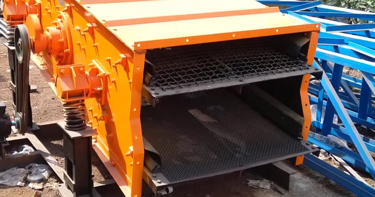 double deck screen working principle