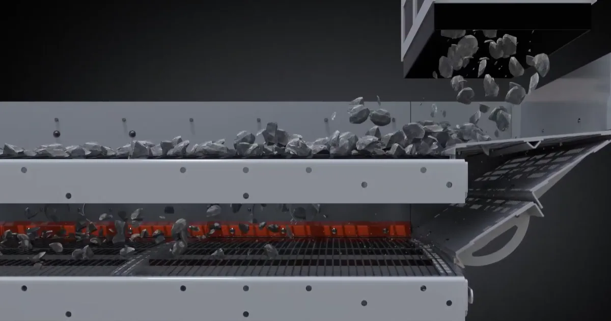 double deck screens working principle