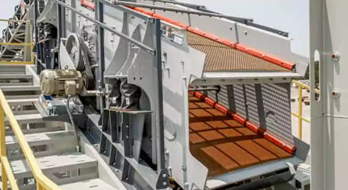 double deck vibrating screen decks