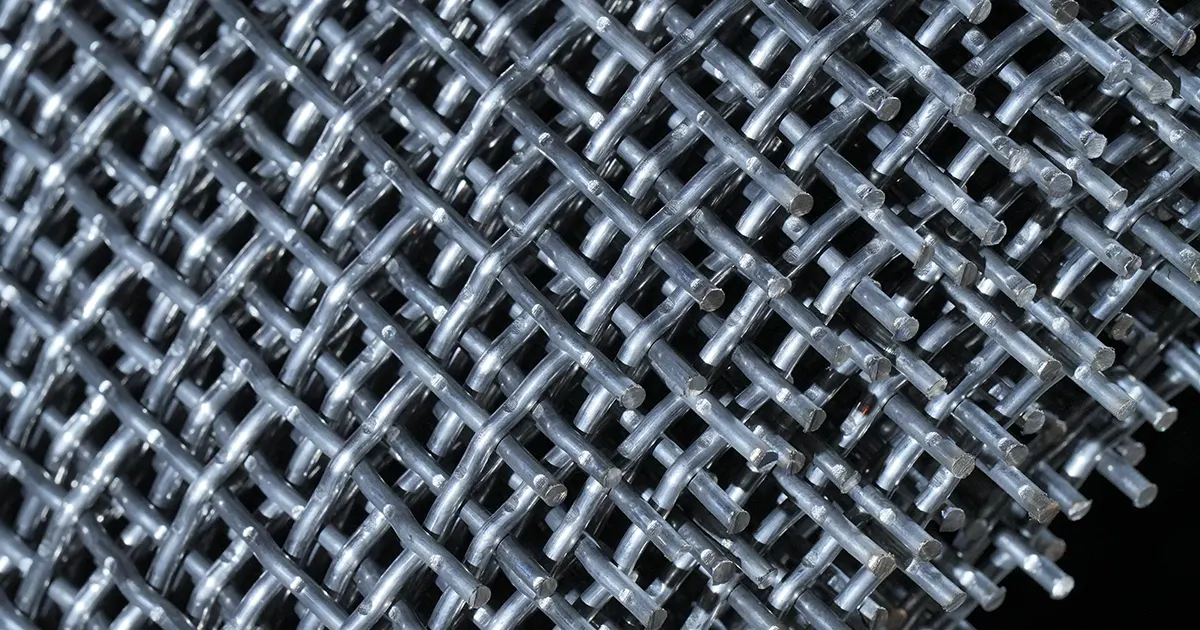 metal mesh screen material
