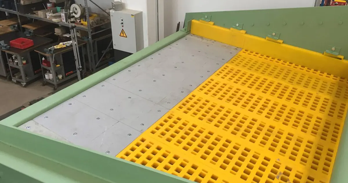 vibrating screen working principle