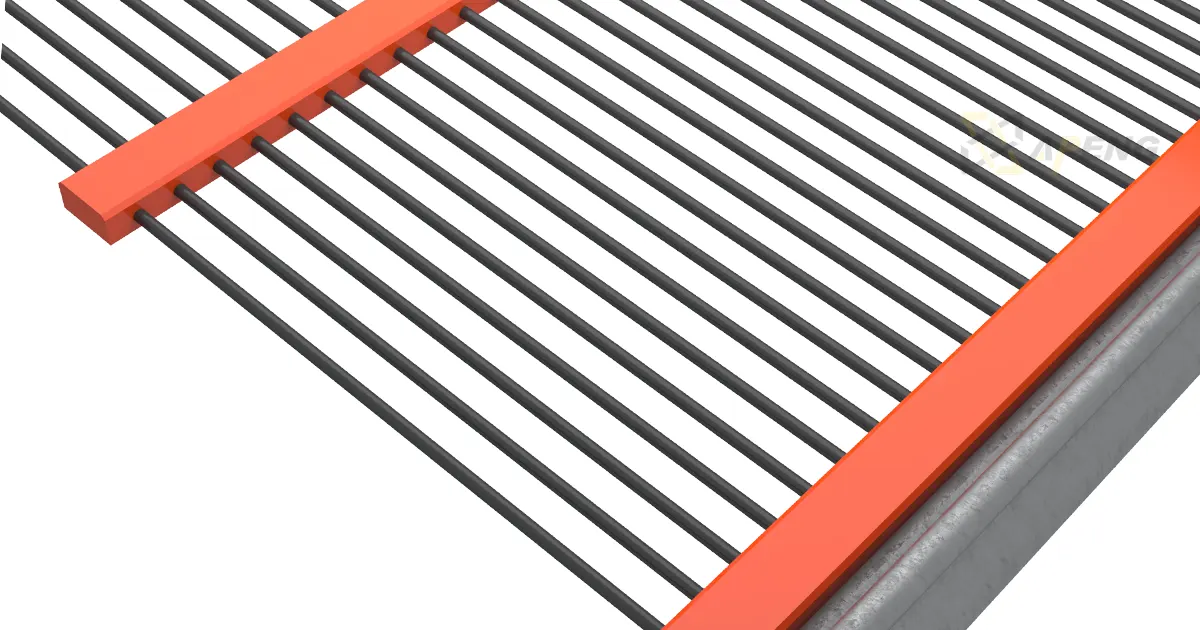what are piano wire screens