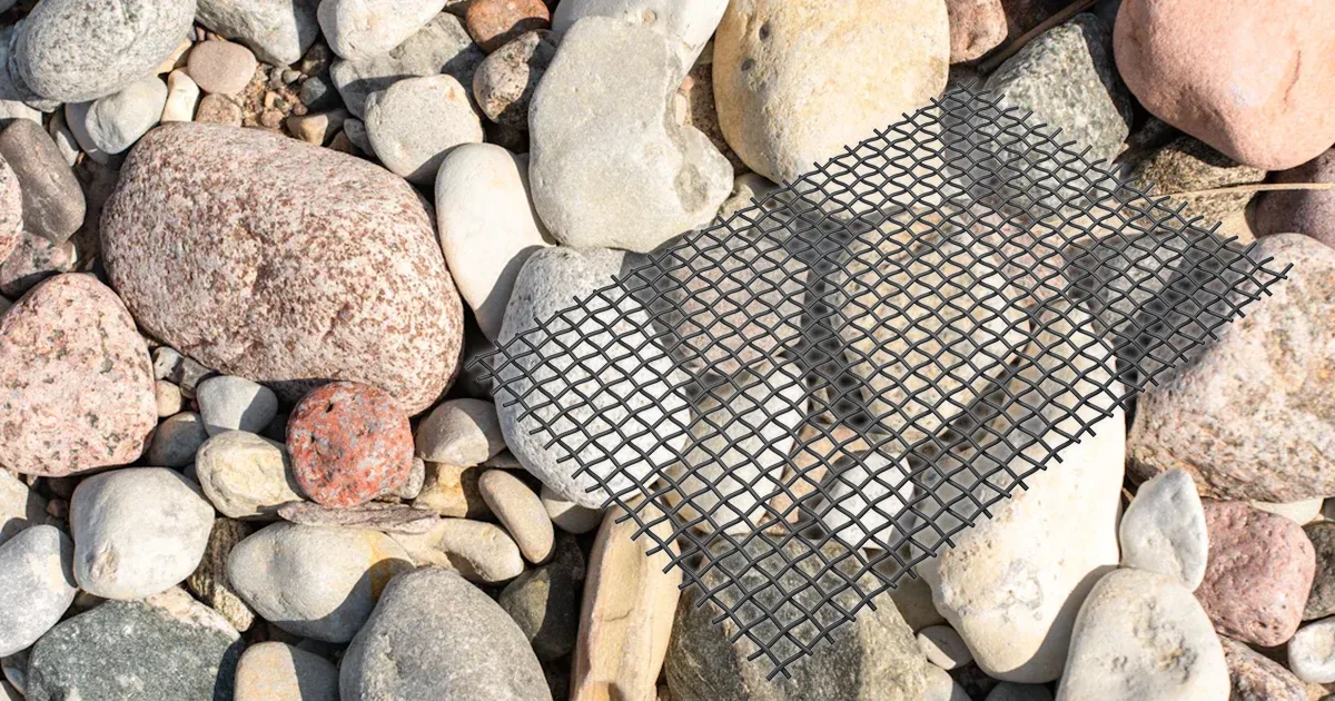 what is gravel screen mesh