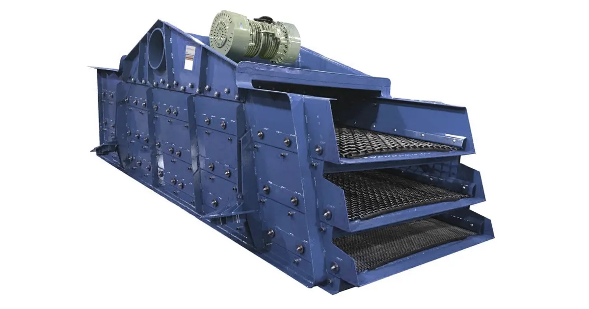 3 deck vibrating screen