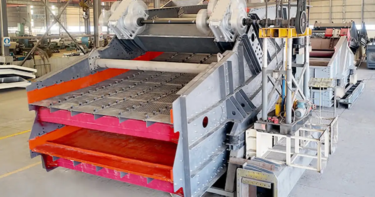 banana screen working principle