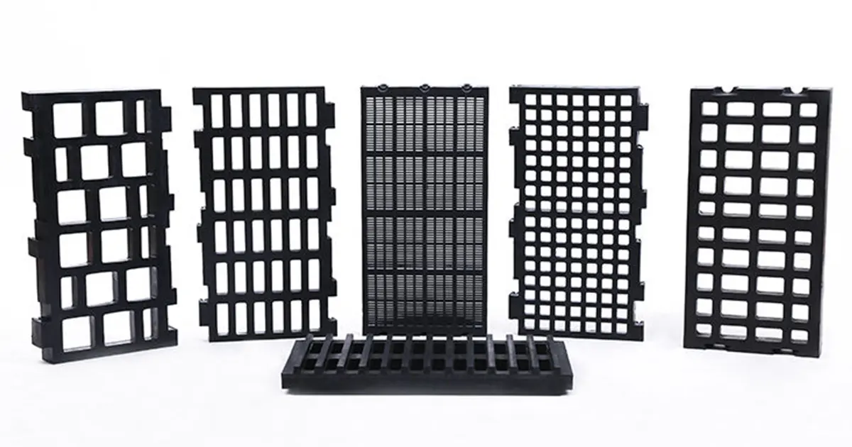 how to choose rubber screen panels