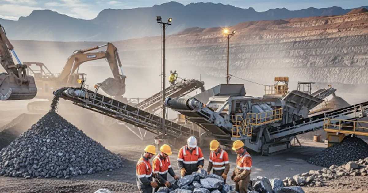 manganese mining process