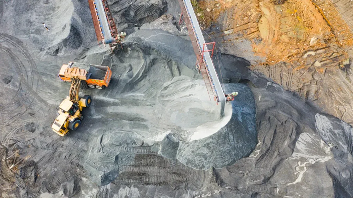 open pit mining process
