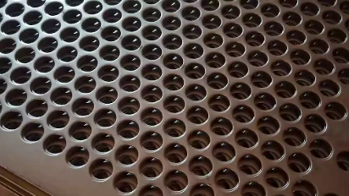 perforated plate sizes