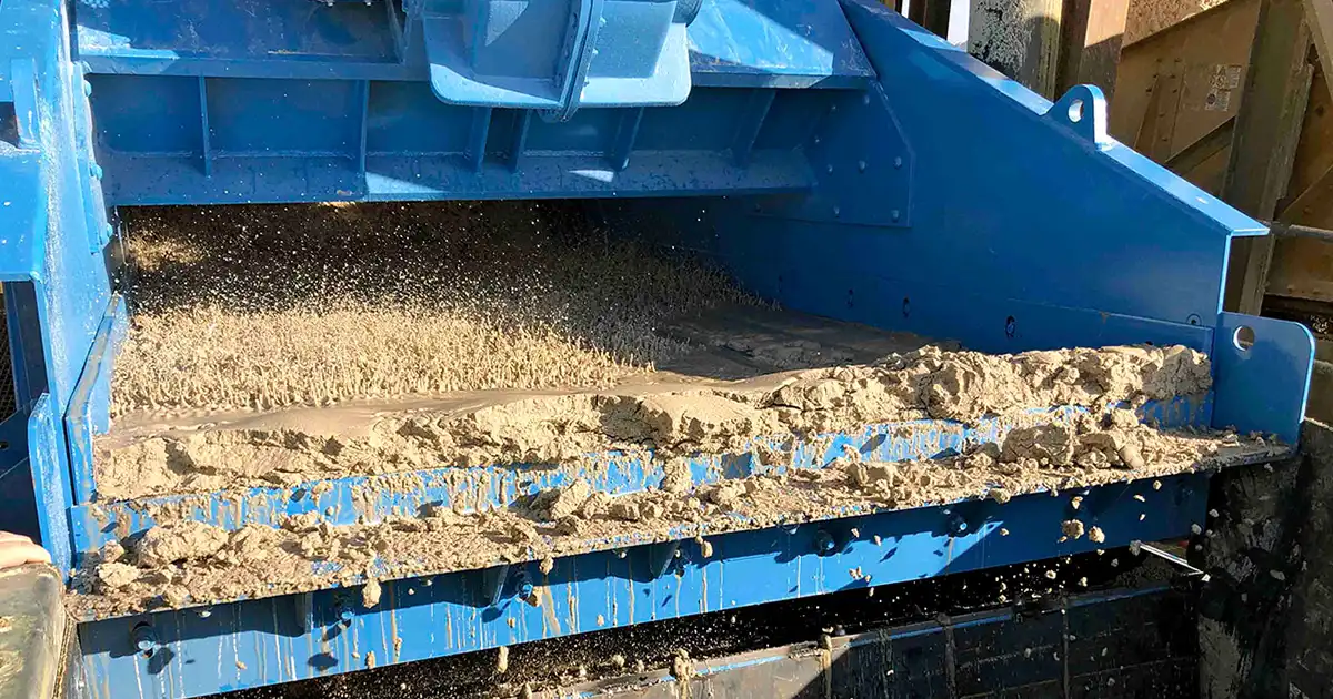 purpose of sand dewatering screens