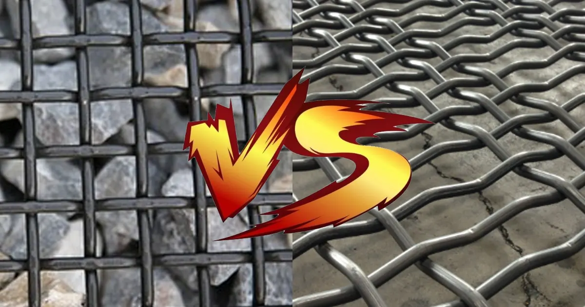square mesh vs slotted mesh