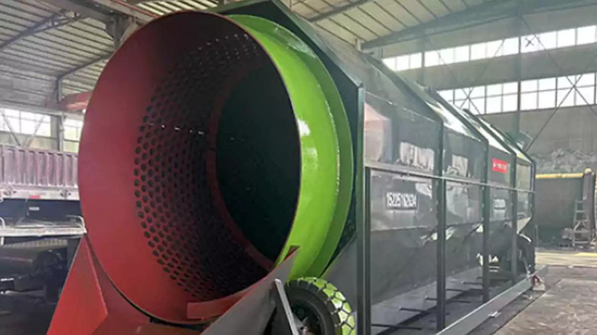 trommel screen working principle