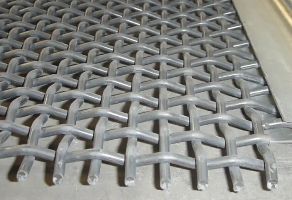 where diamond woven wire mesh works best