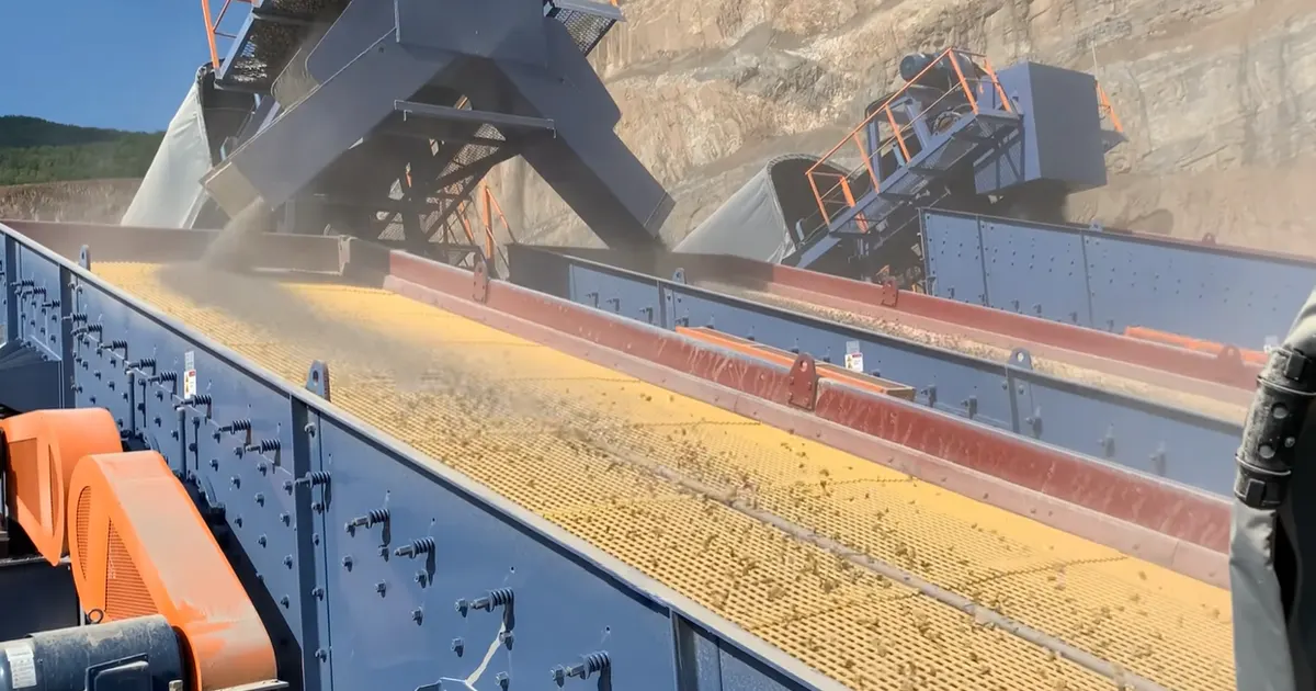 amplitude of vibrating screen how to measure and set
