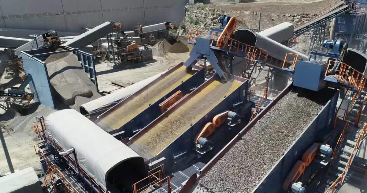 amplitude of vibrating screen