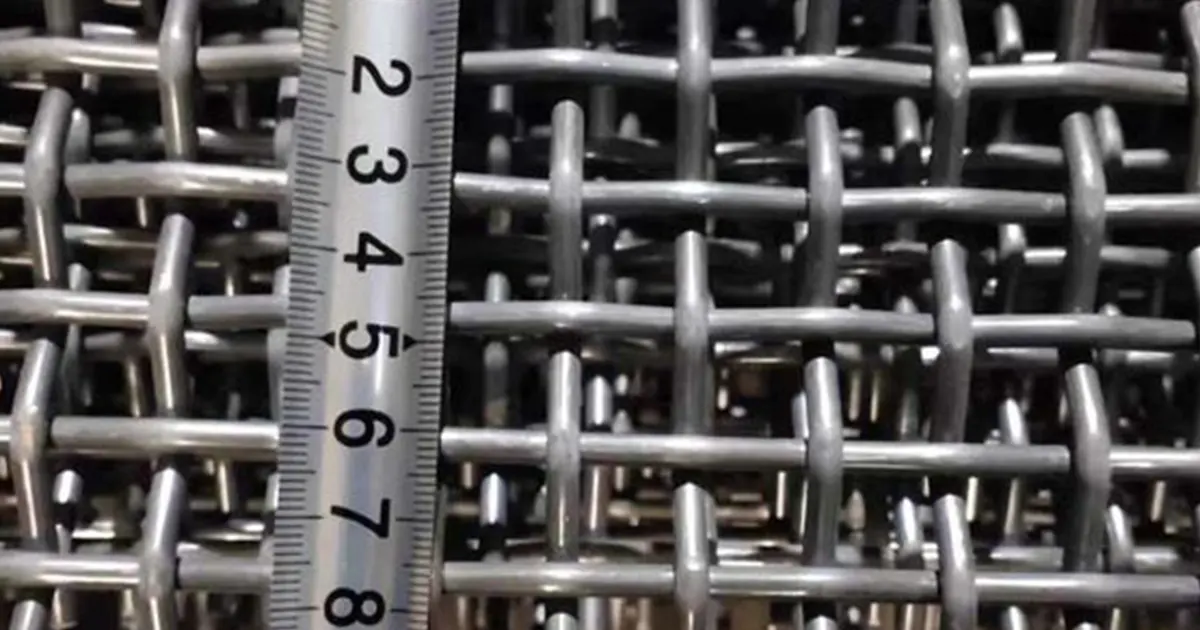 choosing screen mesh size