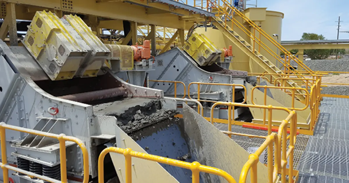 common failures in vibrating screens