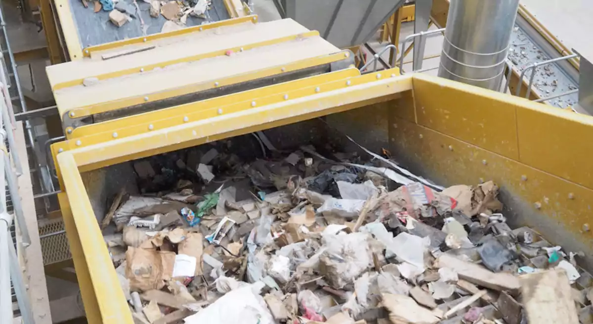 demolition waste screening