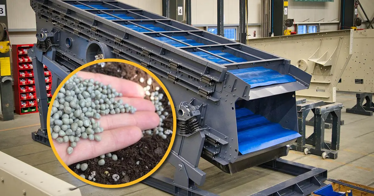fertilizer screening prevent corrosion blinding maintenance