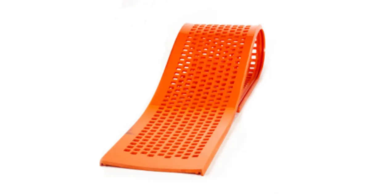 flip flow screen aperture size