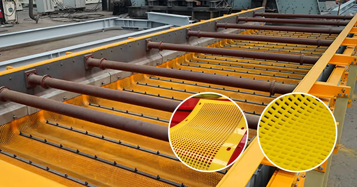 flip flow screen working principle