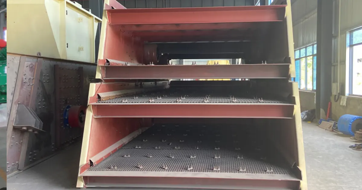 linear vibrating screen design