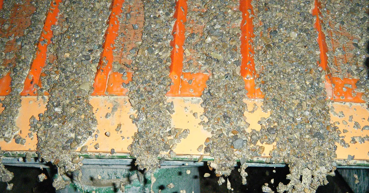 potash screening stop corrosion and mesh blinding