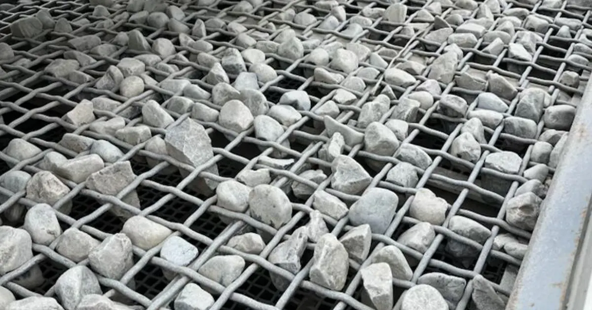 quarry screen mesh sizes
