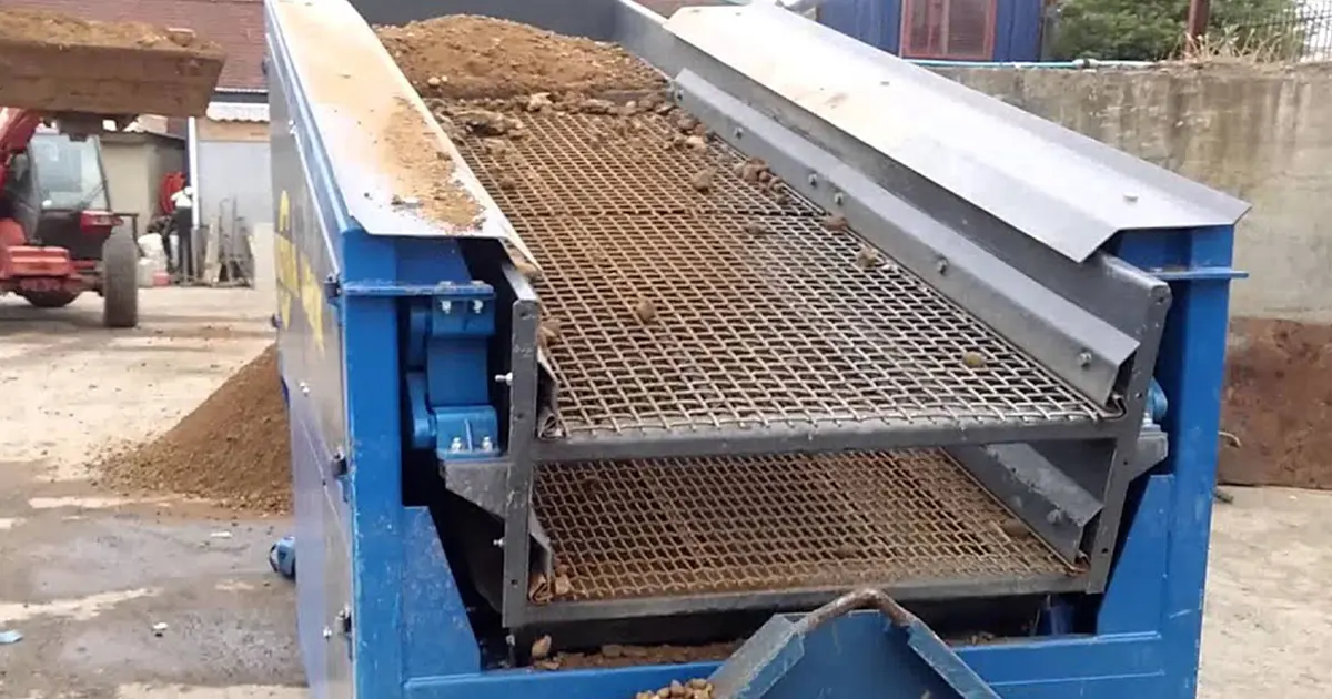 vibrating screen angle