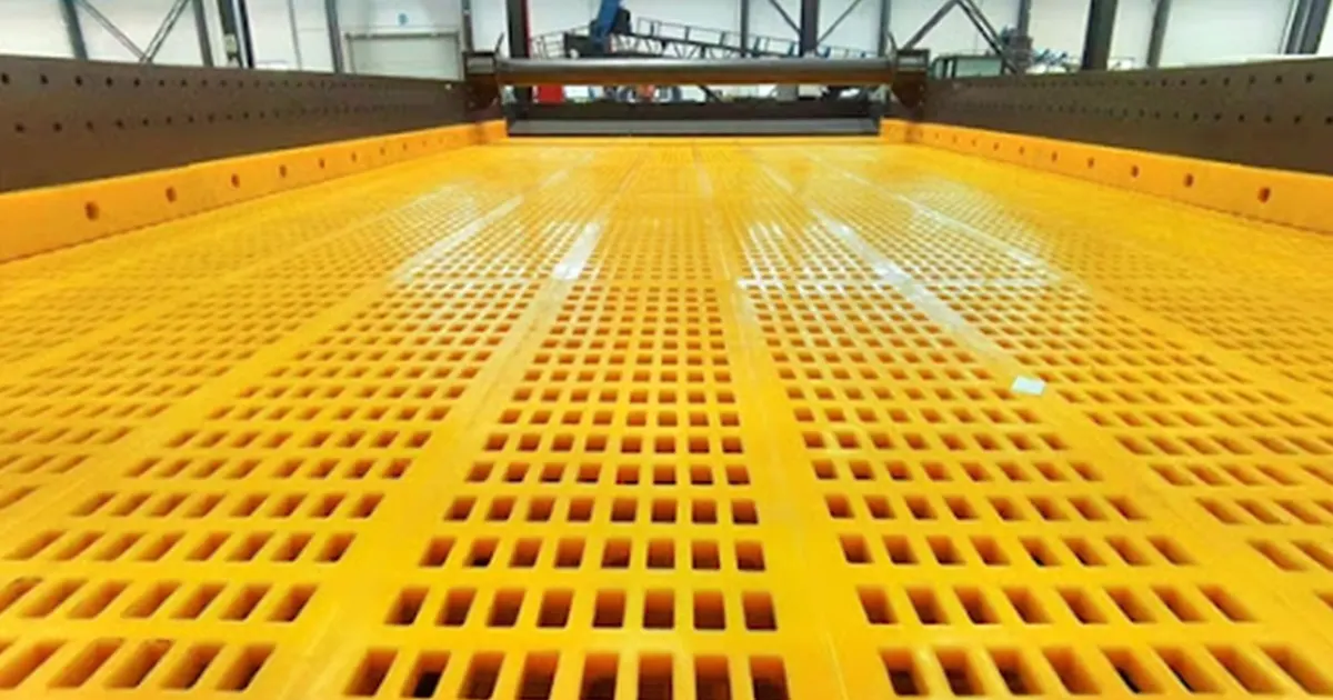 what are polyurethane screens