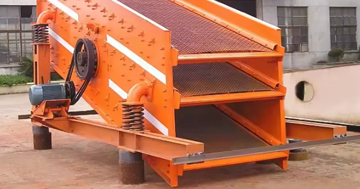 why accurate vibrating screen sizing matters