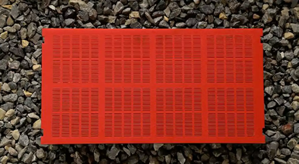 polyurethane screen panel hole shape