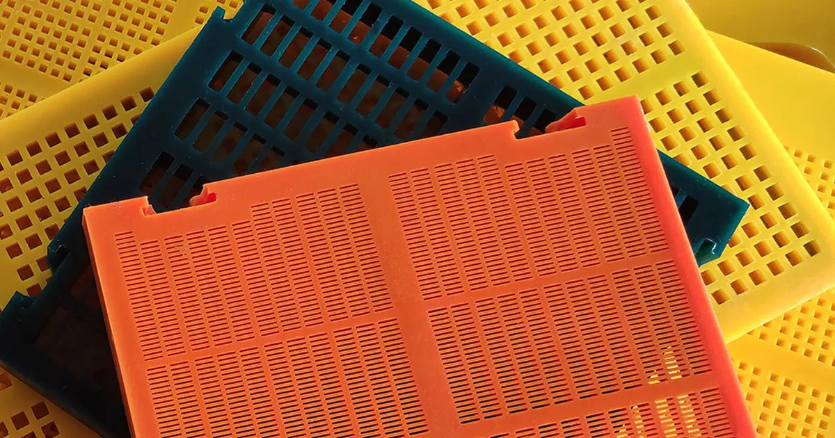 why use polyurethane screen mesh