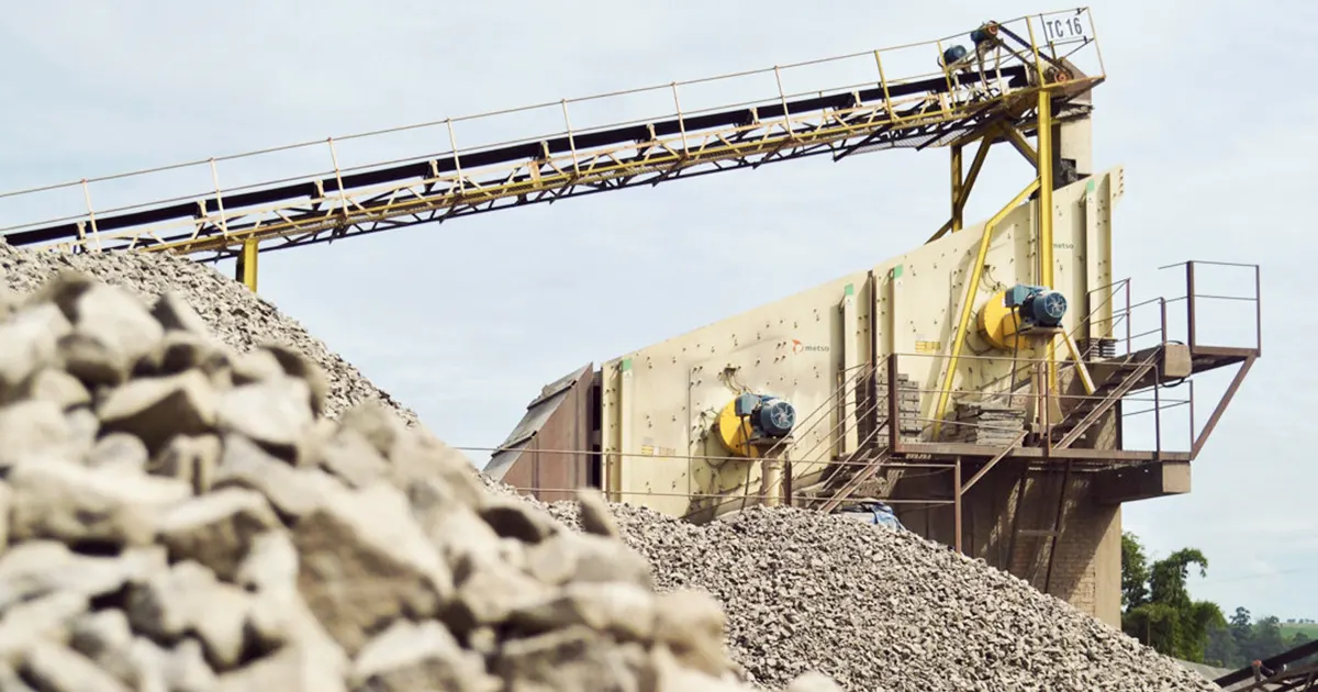 recycled aggregate screening