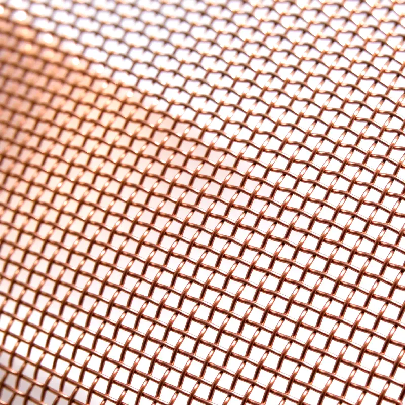 brass copper wire mesh screen