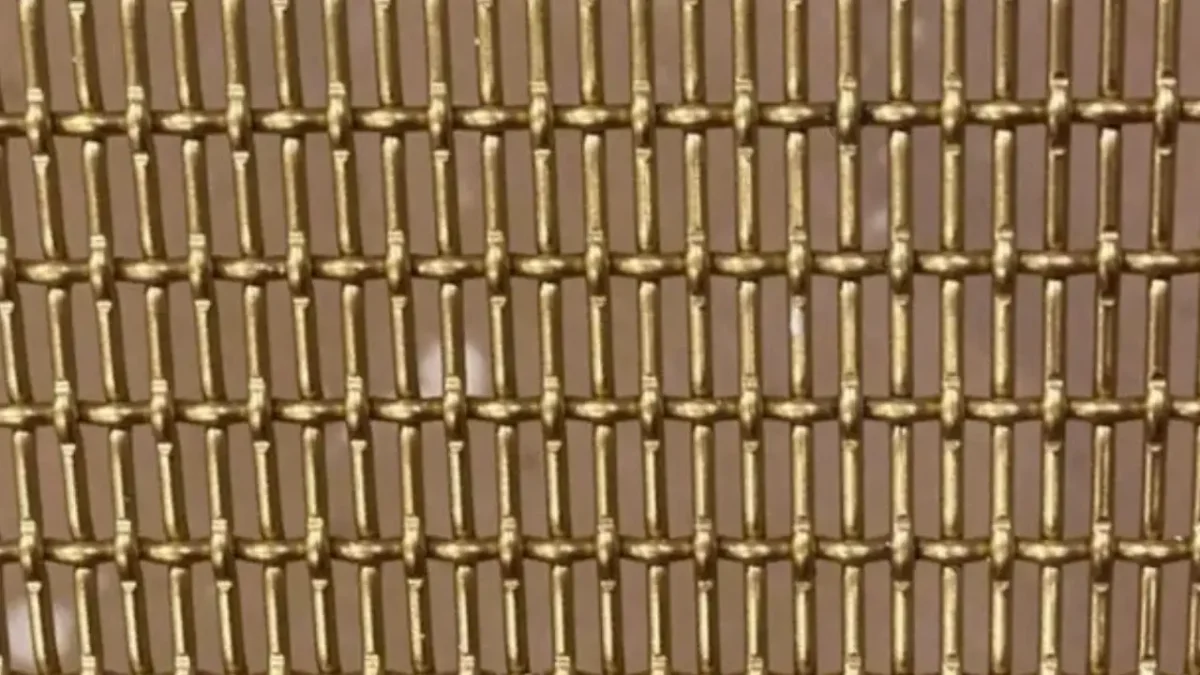 brass wire mesh