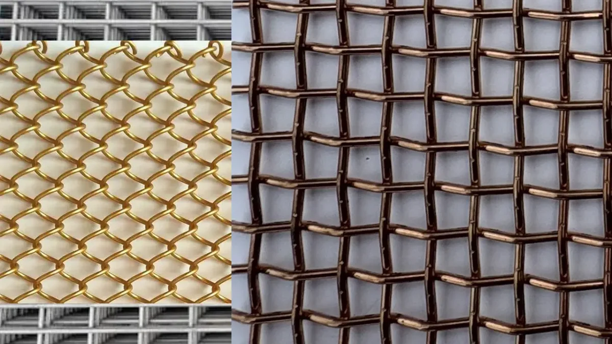 copper bronze mesh