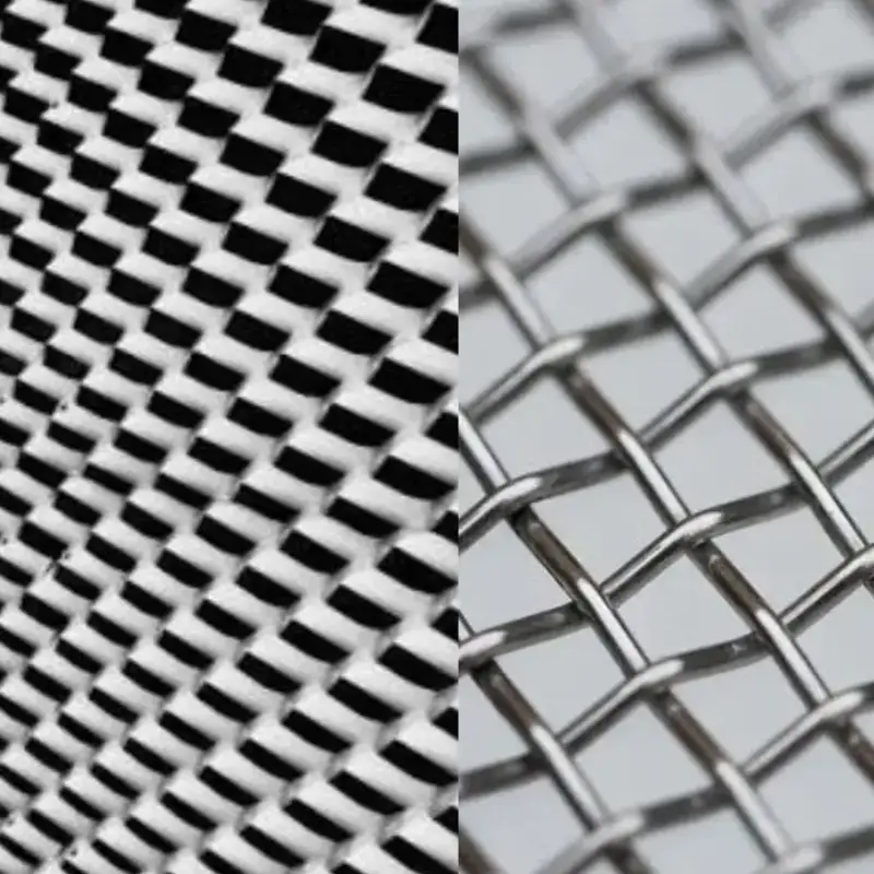 expanded metal and wire mesh