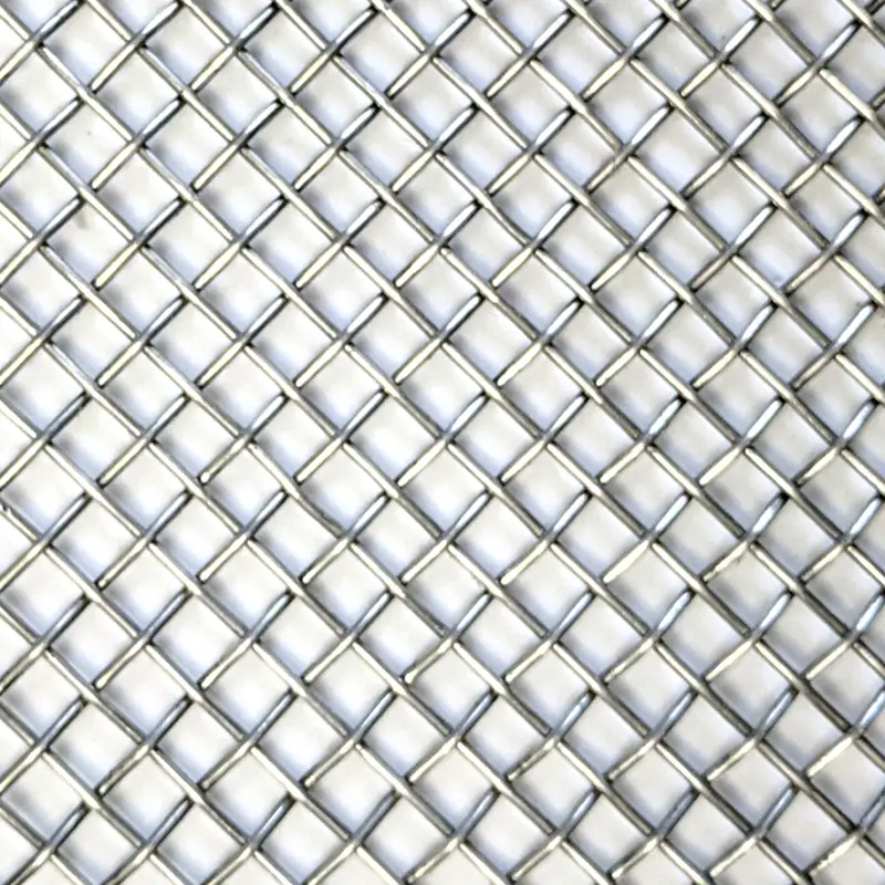 galvanized diamond wire mesh
