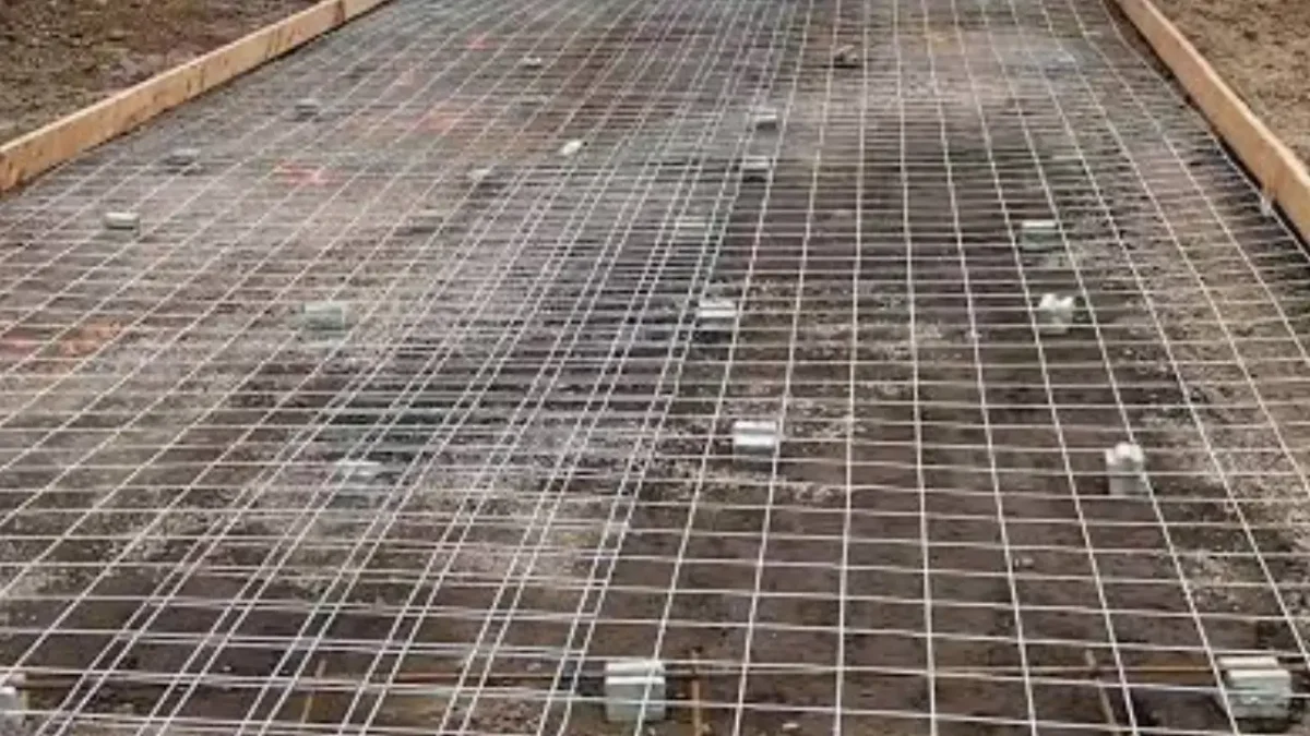 how to install wire mesh