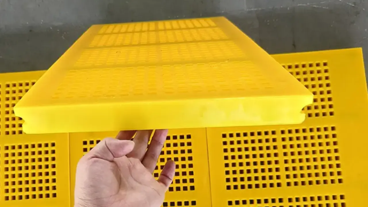 polyurethane screen panel thickness