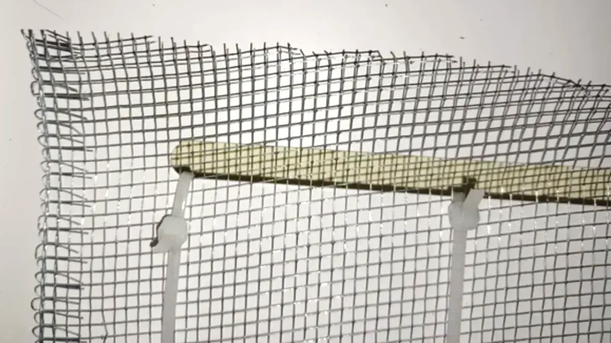 wire mesh flatten reasons