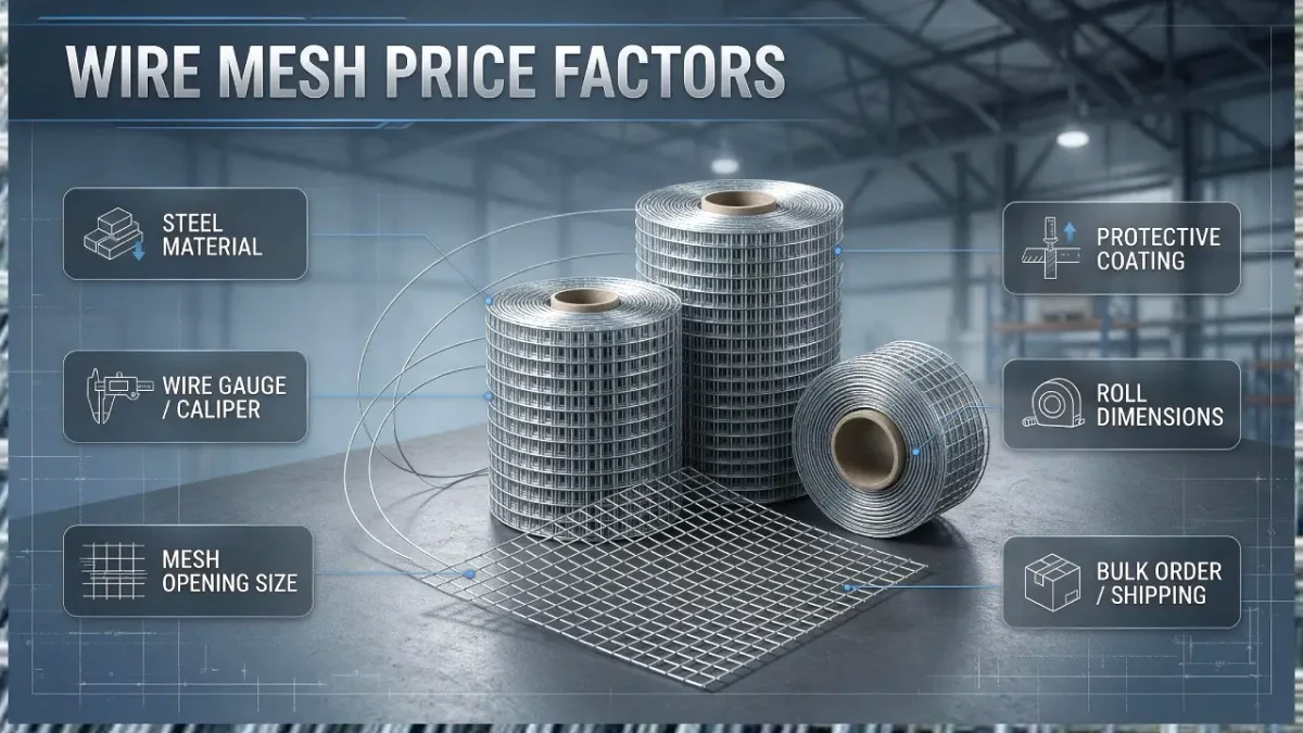wire mesh price factors