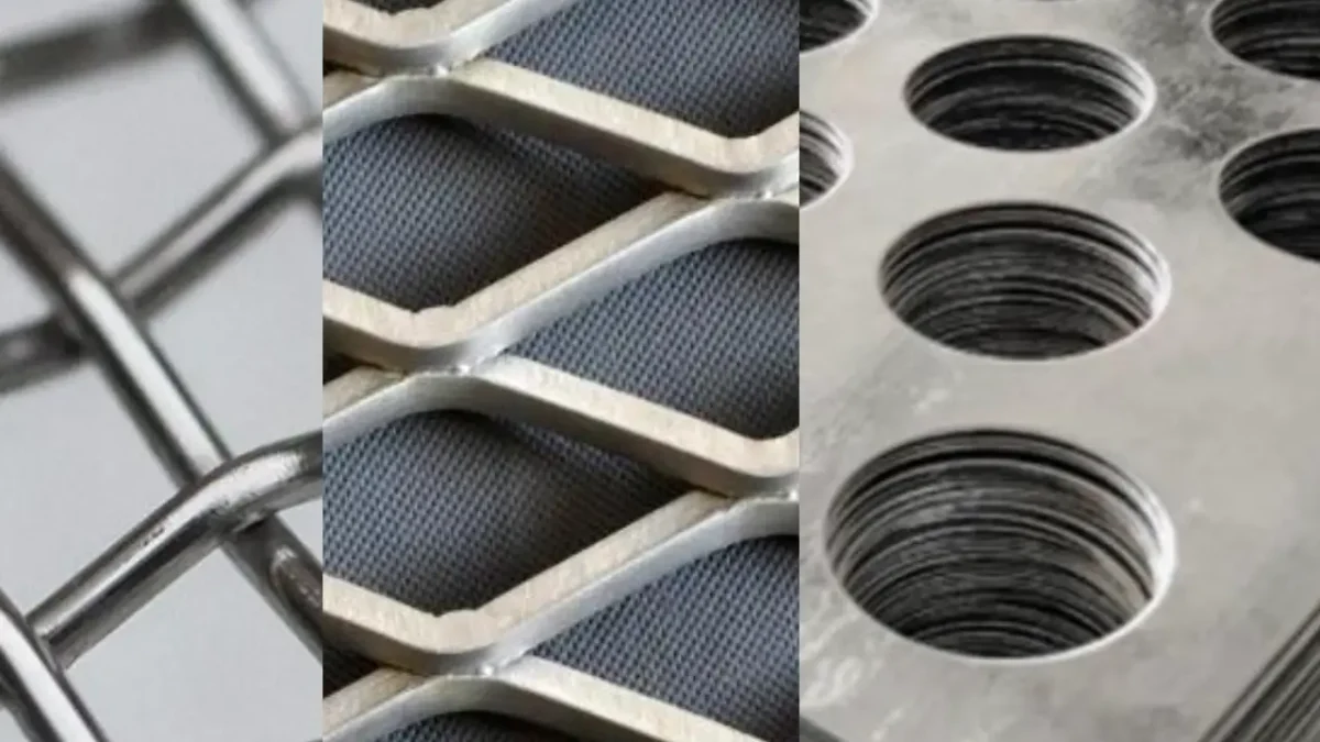 types of mesh screens